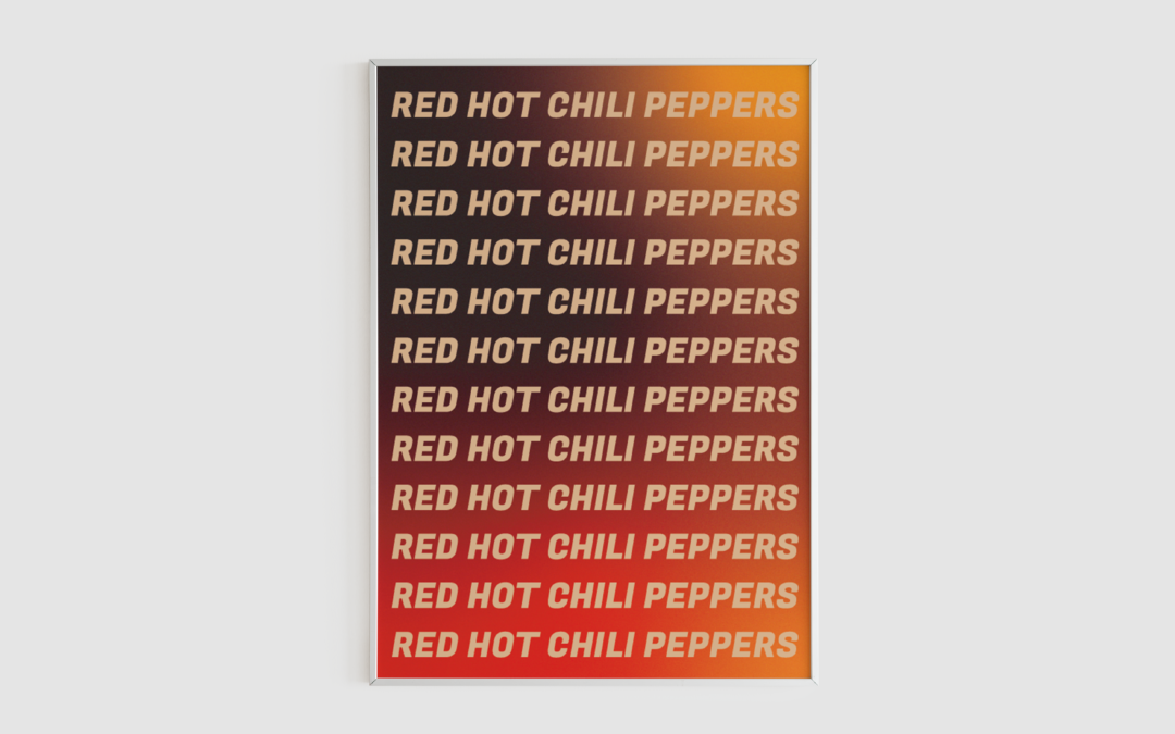 Poster Red Hot Chili Peppers